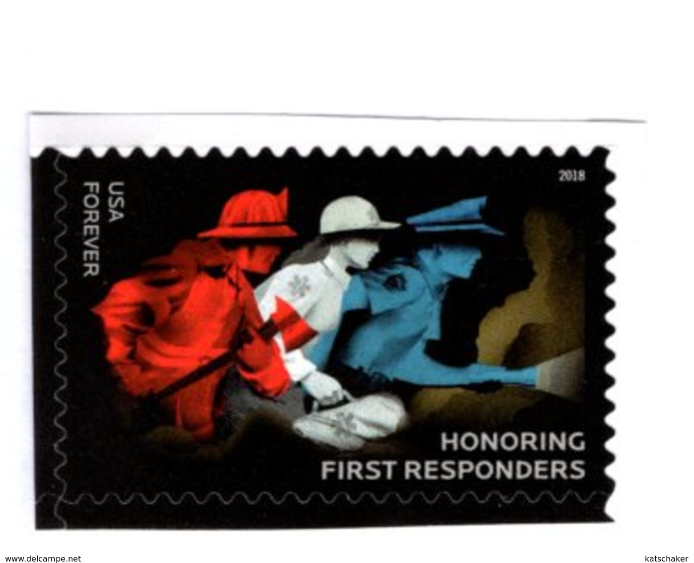 812389399 2018 SCOTT 5316  POSTFRIS MINT  NEVER HINGED EINWANDFREI (XX)  HONORING FIRST RESPONDERS - Neufs