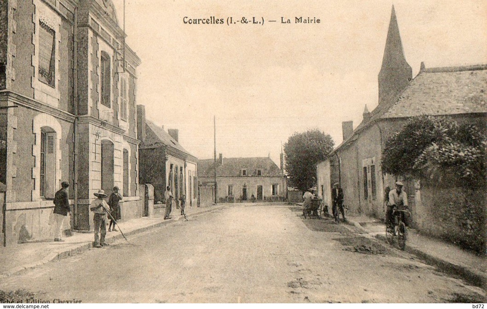 COURCELLES ( 35 ) - La Mairie - Sonstige & Ohne Zuordnung