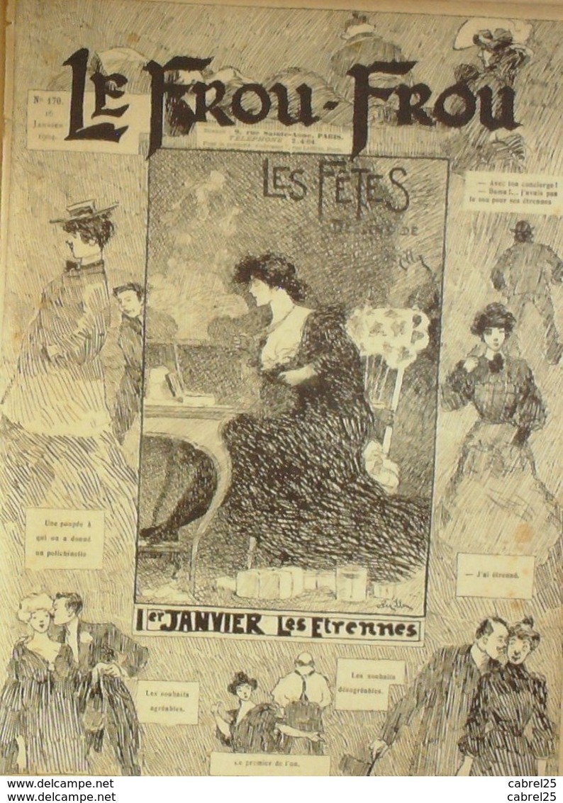 LE FROU FROU-1904-170-LES FETES-ETRENNES-ST SYLVESTRE-WILLY VALLET - 1900 - 1949