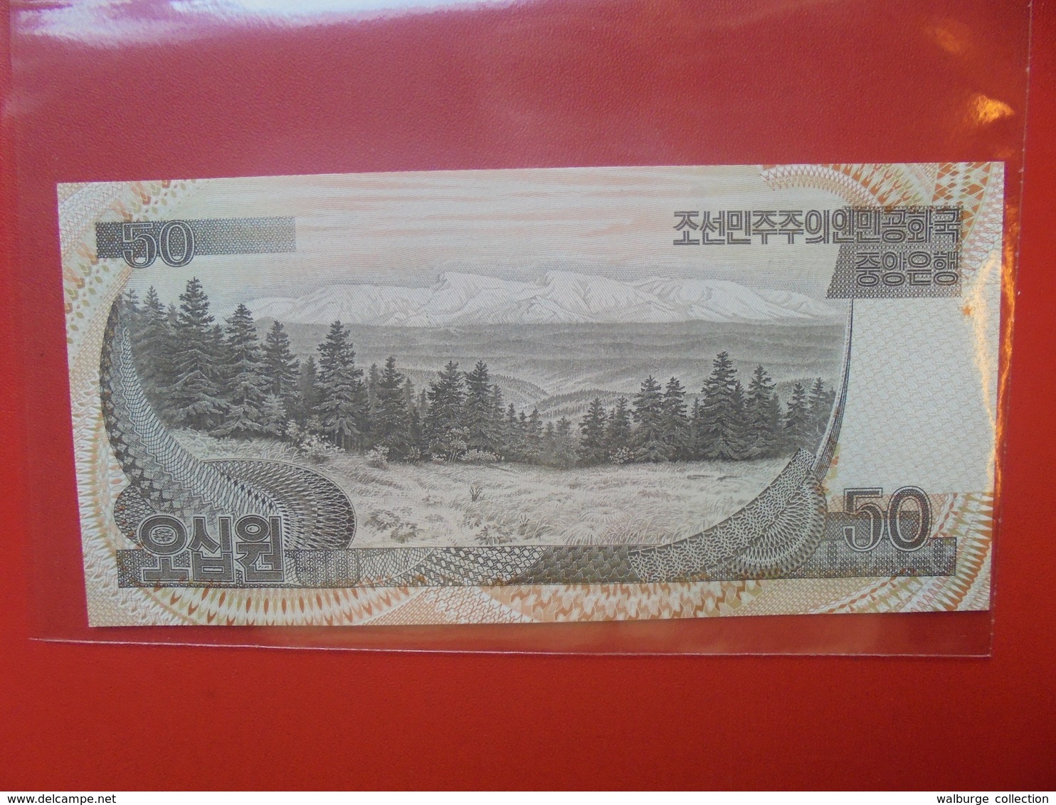 COREE(NORD) 50 WON 1992 PEU CIRCULER/NEUF - Korea, North