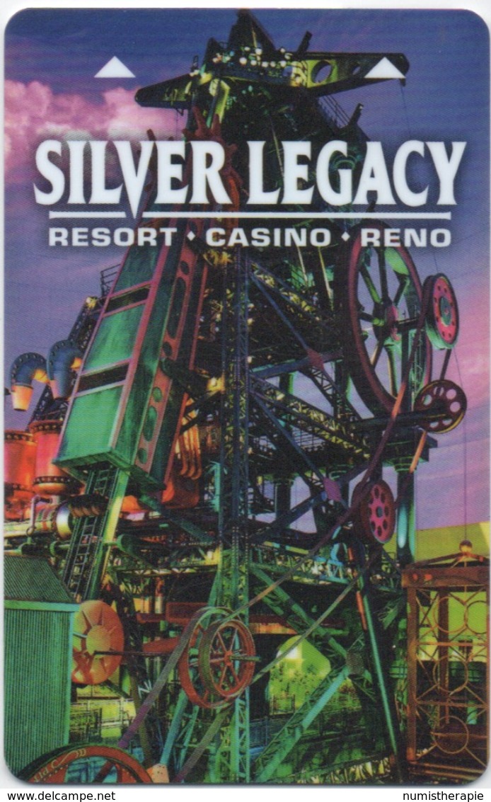 Carte Clé De Hôtel Avec Casino : Silver Legacy Resort Casino Reno NV - Cartes D'hotel