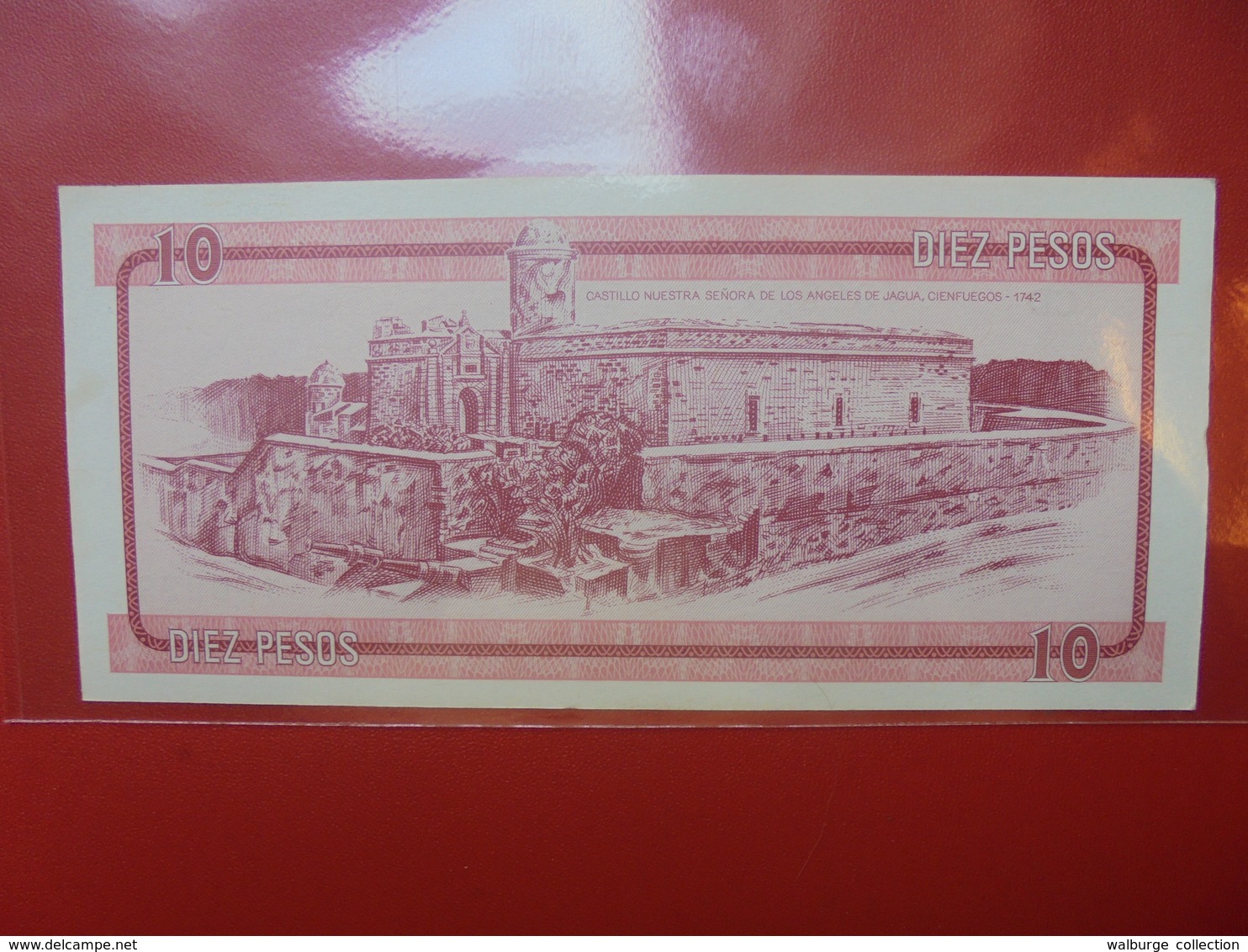 CUBA 10 PESOS SERIE "A" PEU CIRCULER/NEUF - Cuba