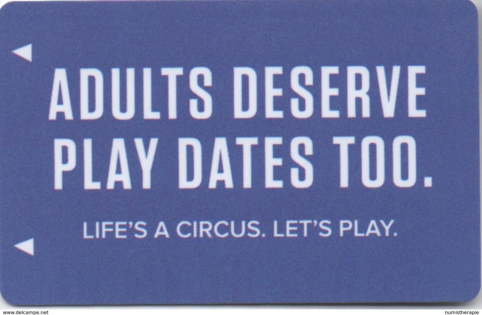 Carte Clé De Hôtel Avec Casino : Circus Circus Las Vegas NV : Adults Deserve Play Dates Too - Cartes D'hotel