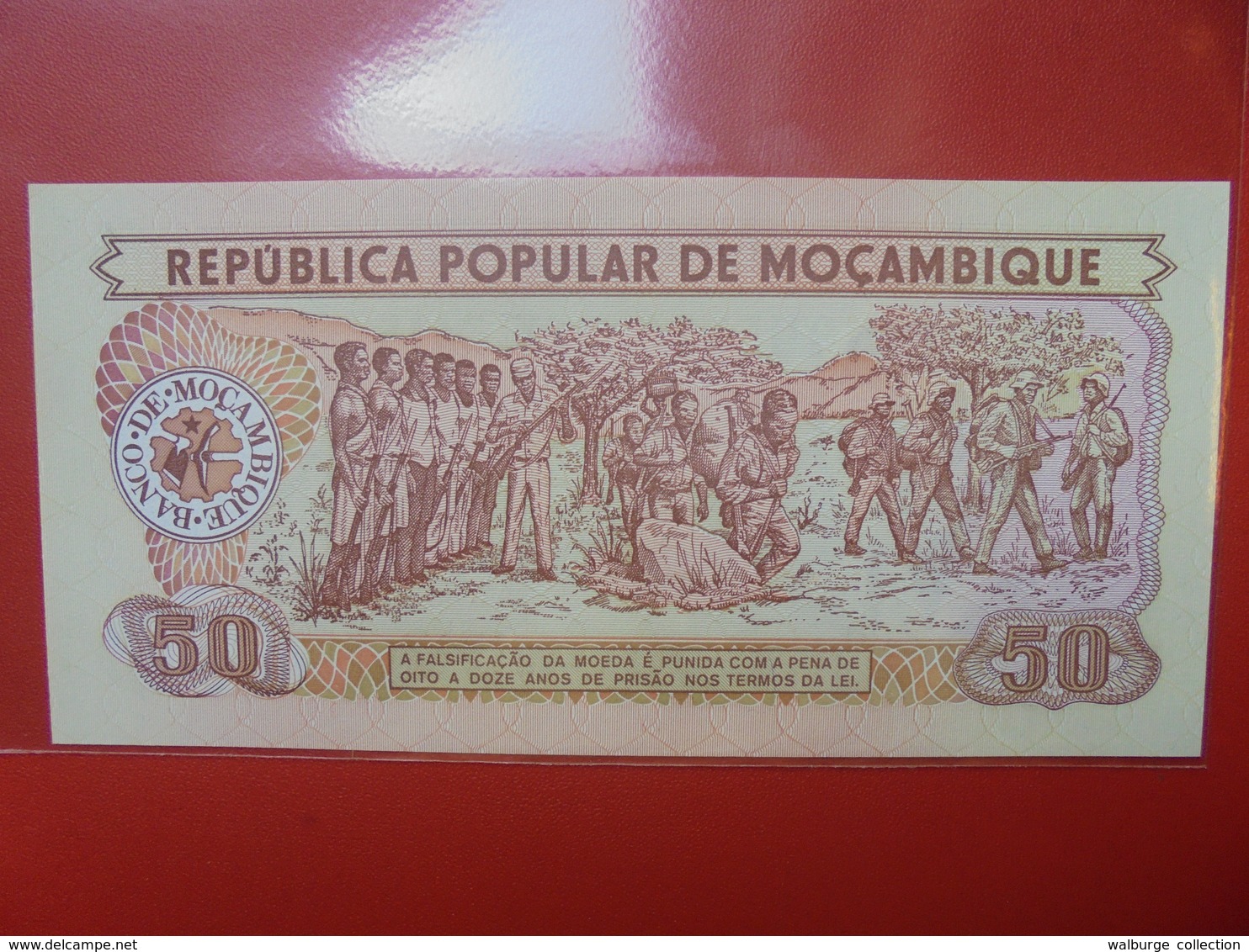 MOZAMBIQUE 50 METICAIS 1986 PEU CIRCULER/NEUF - Mozambique