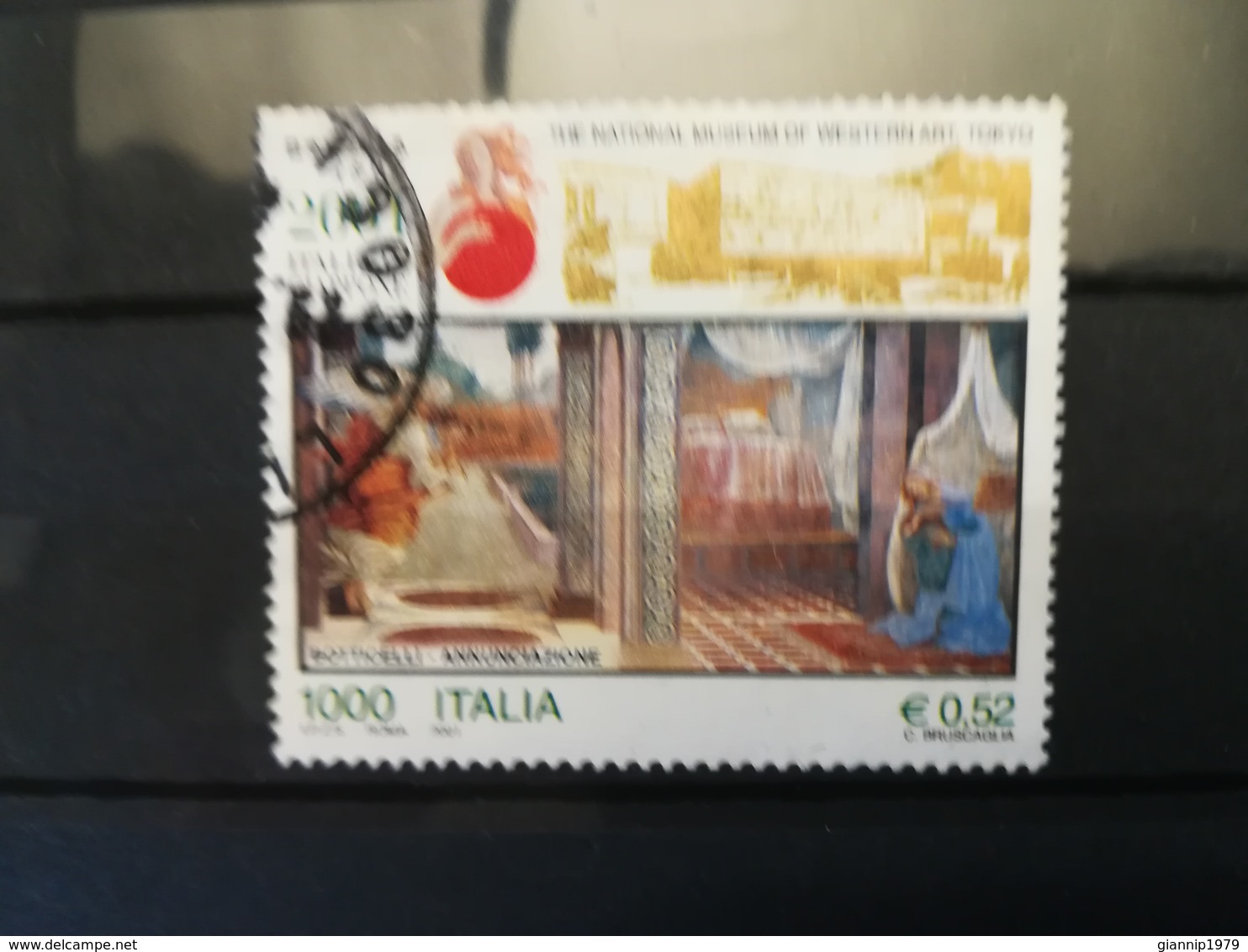 FRANCOBOLLI STAMPS ITALIA ITALY 2001 USED ESPOSIZIONE ITALIA IN GIAPPONE - 2001-10: Usati