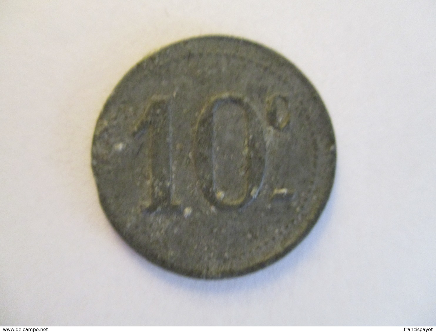 France: Union Bouliste Veauche 10 Centimes - Autres & Non Classés