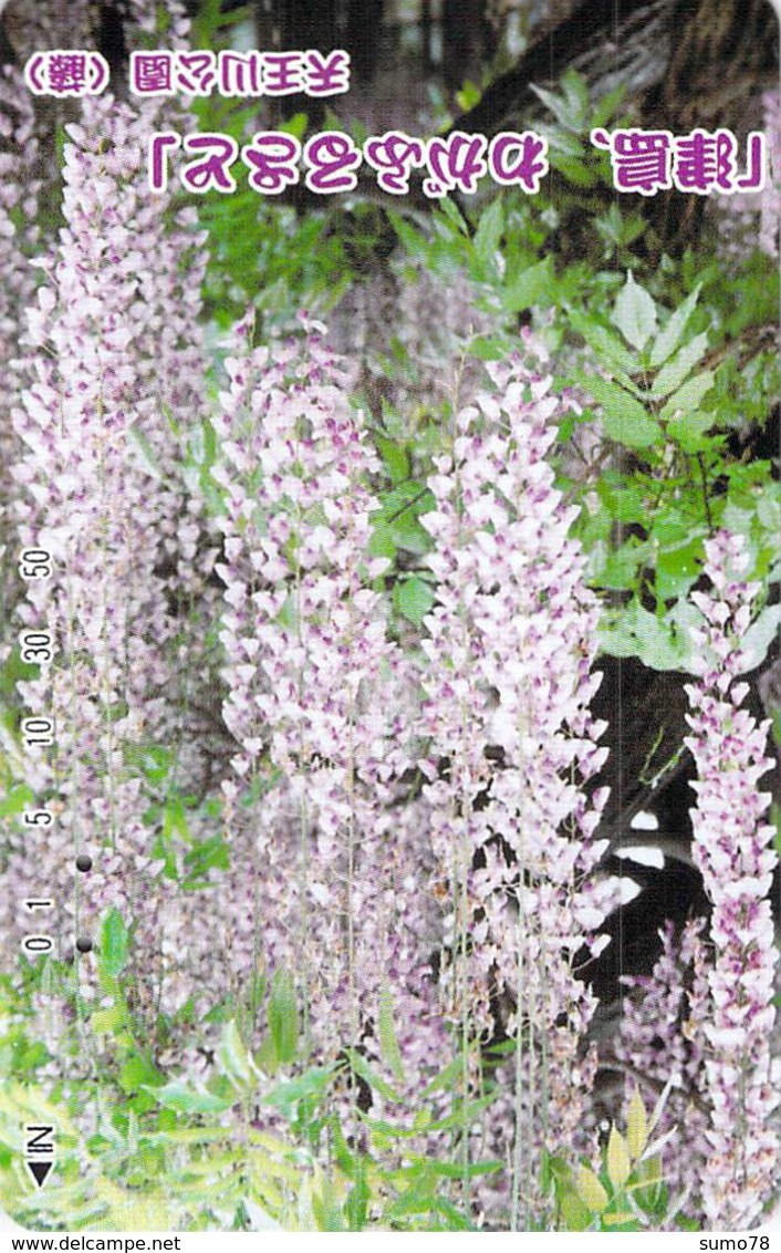 FLEUR - FLOWER - Télécarte Japon - Fleurs