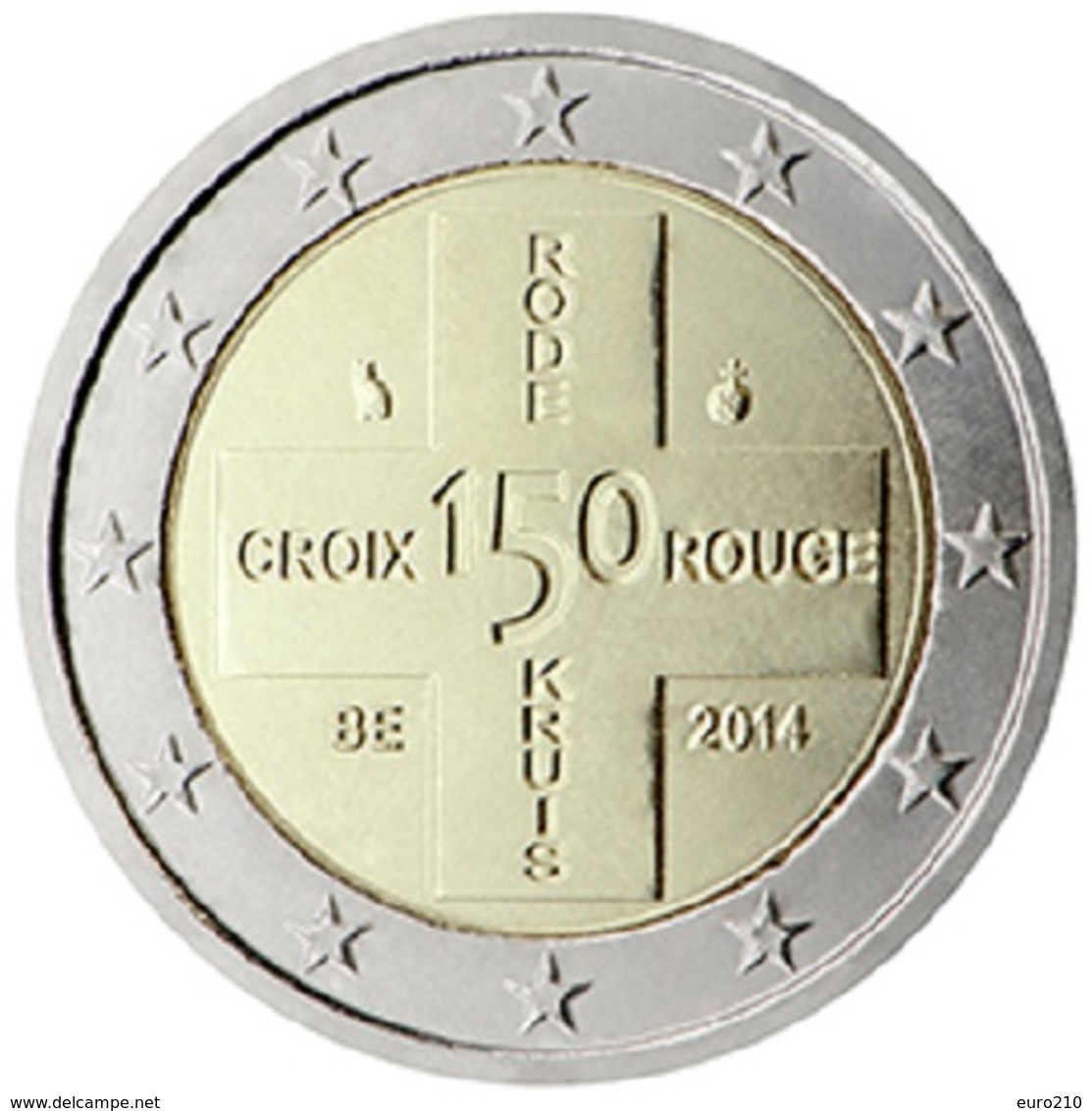 BELGIQUE - 2 Euro 2014 - Les 150 Ans De La Croix-Rouge De Belgique - Disponibles!! - België