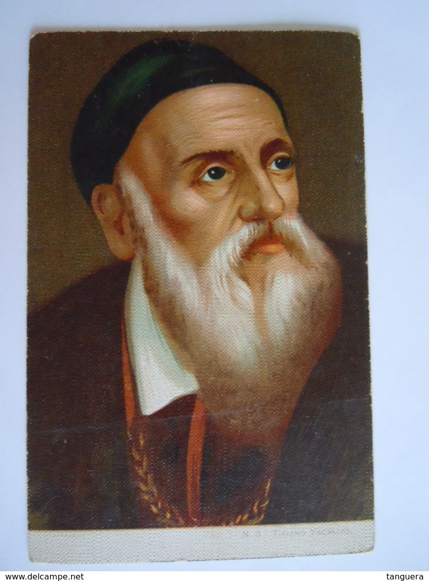 Tableau Schilderij Tiziano Titiaan Titian Vecellio Gelopen Circulée 1905 Gand - Artisti