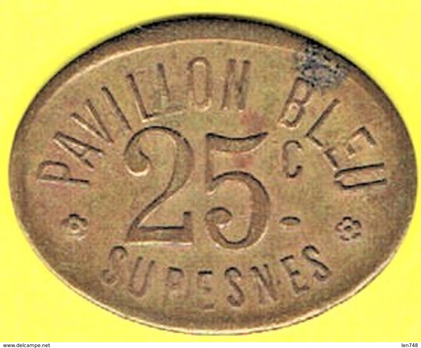 Nécessité - Jeton De Bal - PAVILLON BLEU à SURESNES (92) - Monetary / Of Necessity