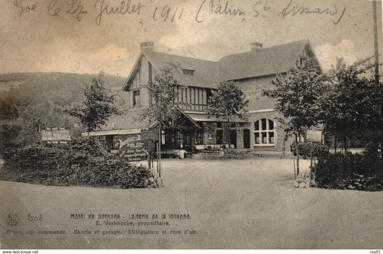 BELGIQUE - LIEGE - LIMBOURG - GOE - Hôtel De Béthane - Laiterie De La Gileppe. - Limburg