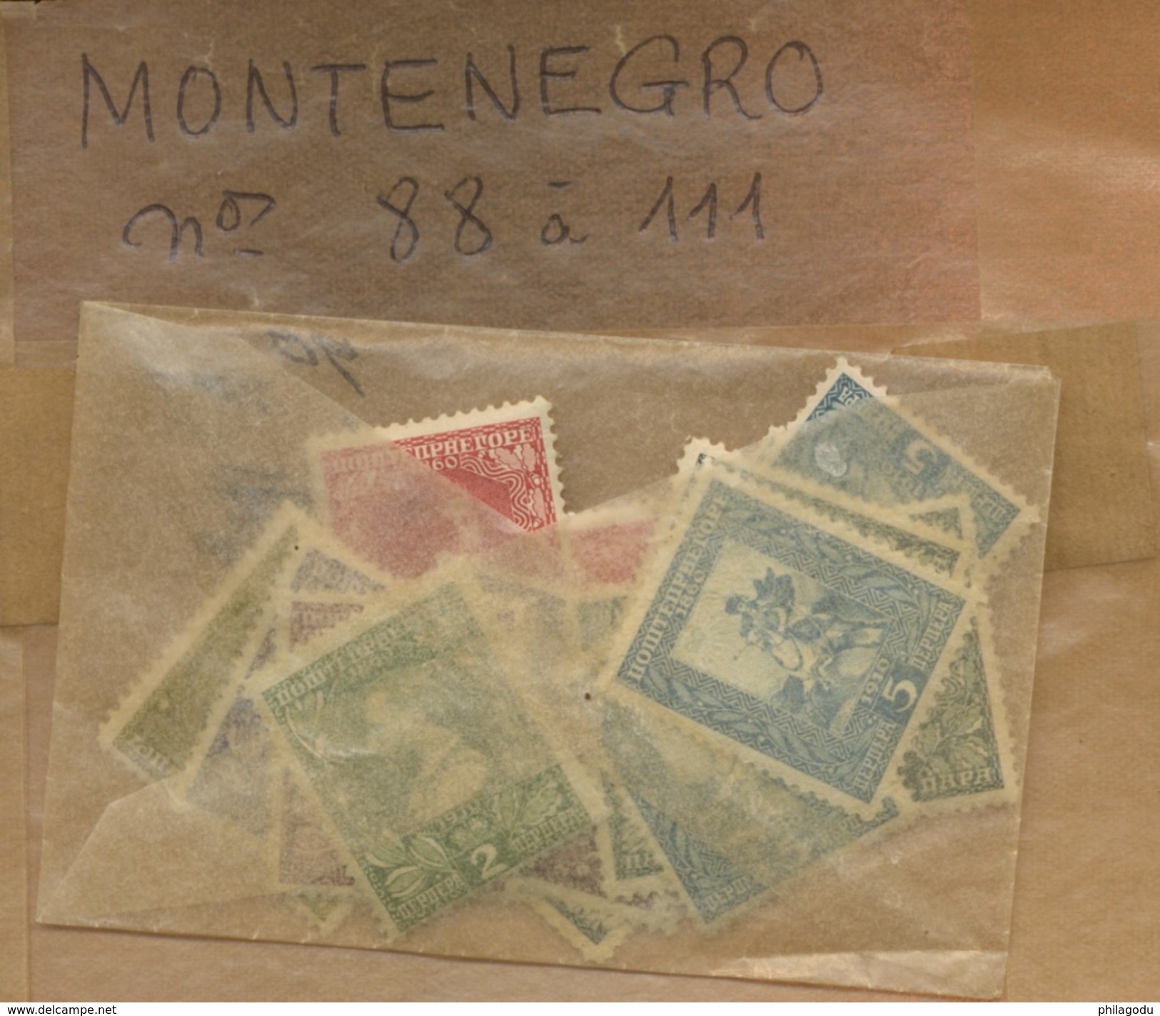 Montenegro Entre 67 Et 111* Avec Charnière - Montenegro