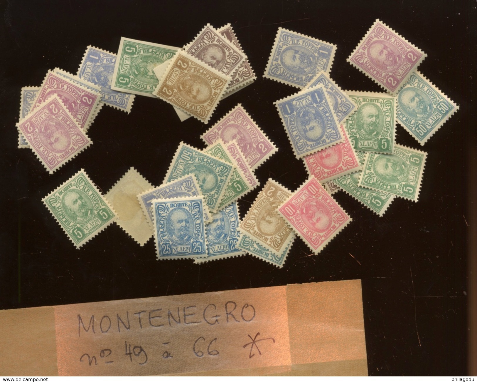 Montenegro Entre Yv. 49--66   Avec Charnière,  Forte Cote ? - Montenegro