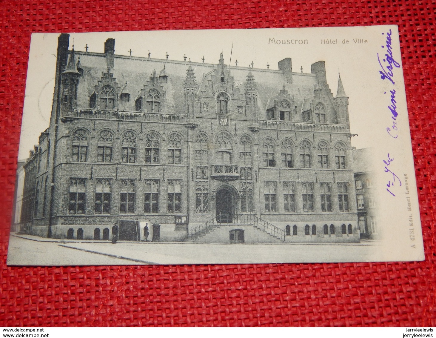 MOUSCRON  -  Hôtel De Ville     -   1904 - Mouscron - Moeskroen