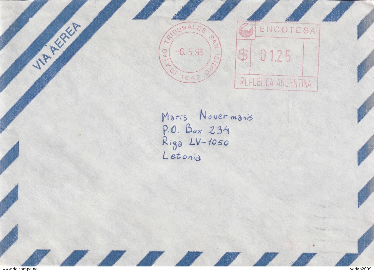 ARGENTINA AIR MAIL COVER - Sonstige & Ohne Zuordnung