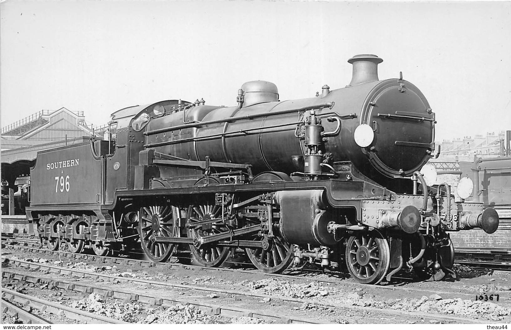 ¤¤   -   ANGLETERRE  -  Carte-Photo D'une Locomotive Anglaise N° 796  -  Chemin De Fer       -   ¤¤ - Equipment
