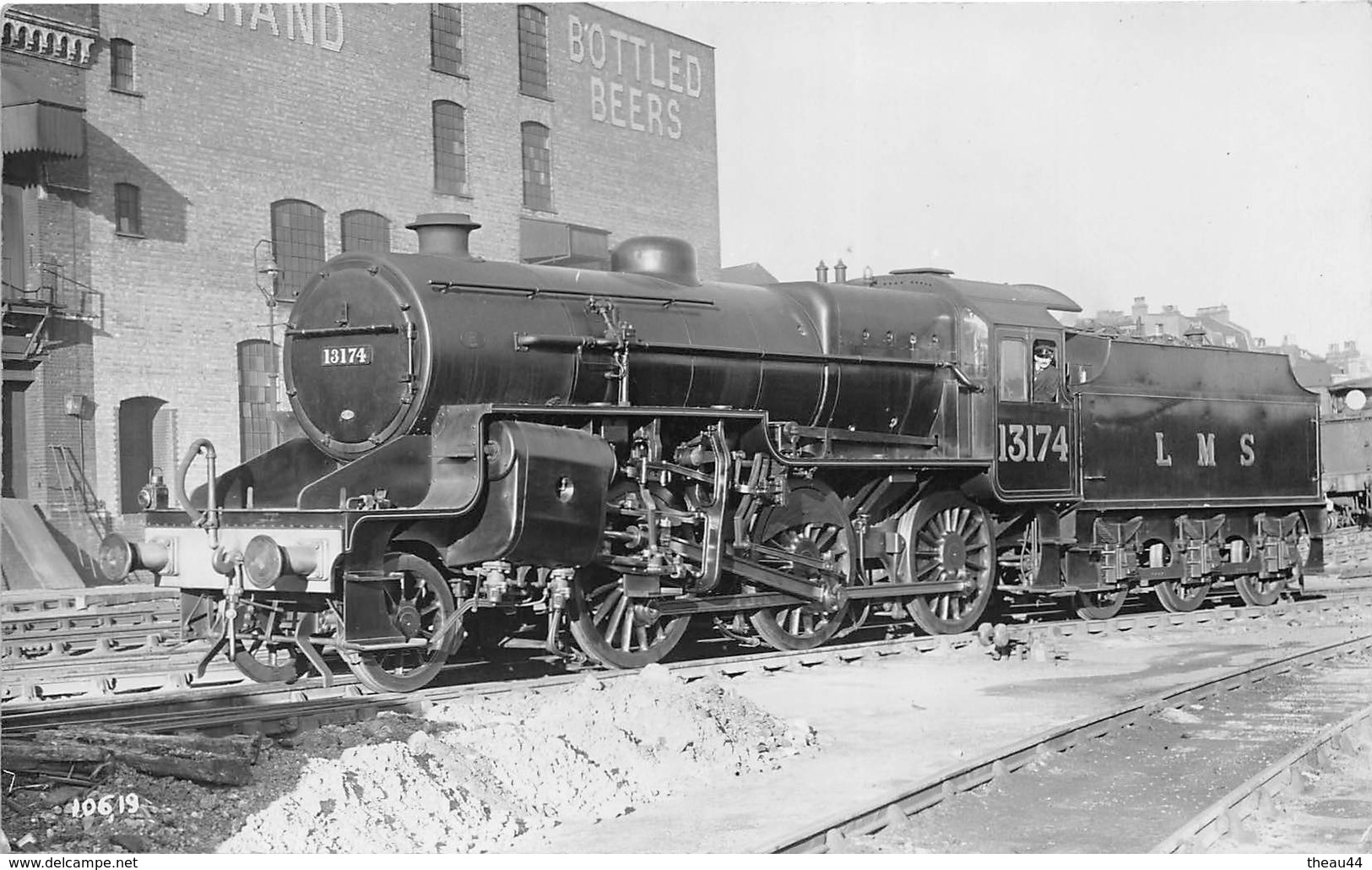 ¤¤   -   ANGLETERRE  -  Carte-Photo D'une Locomotive Anglaise N° 13174  -  Cheminot -  Chemin De Fer       -   ¤¤ - Materiaal