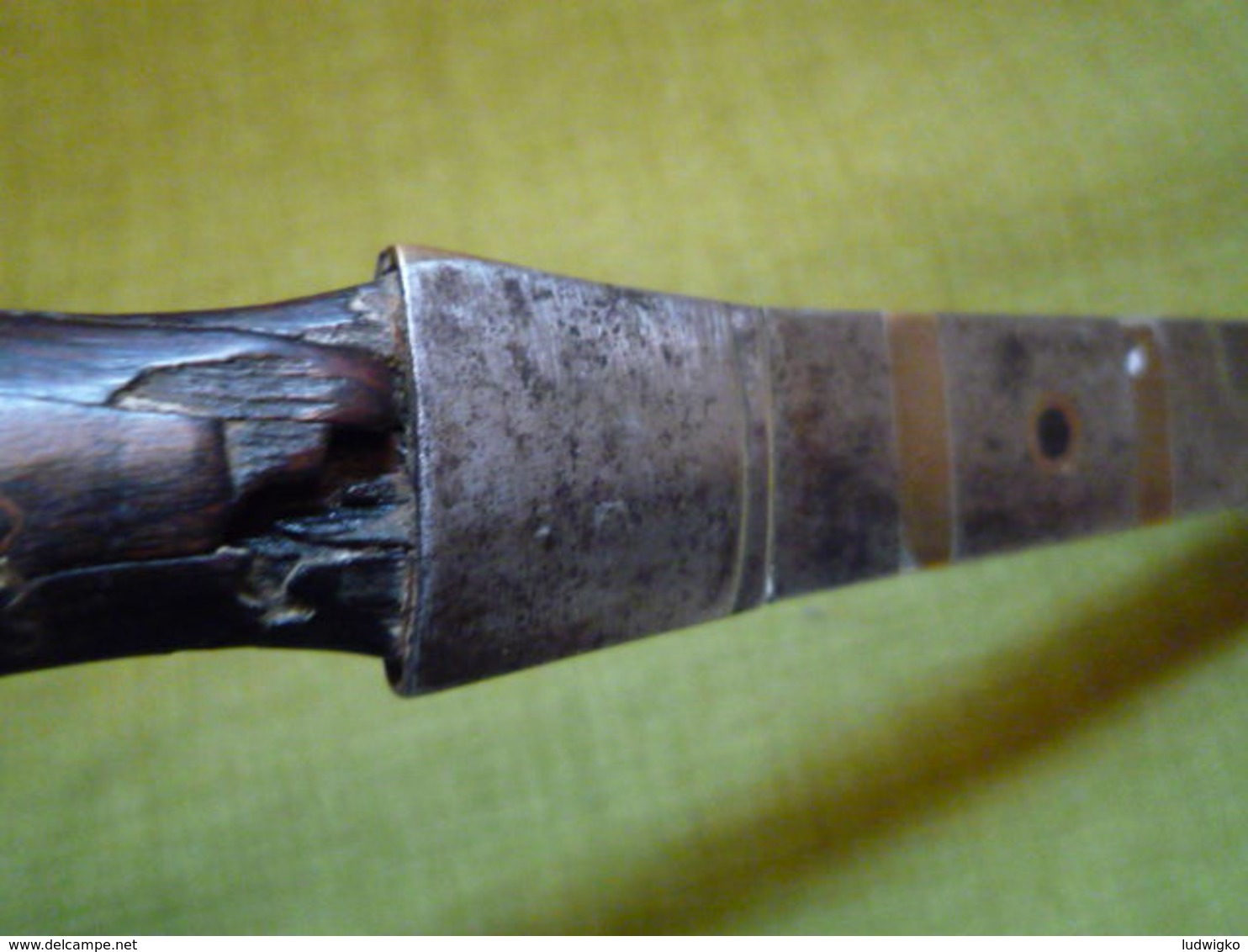 couteau poignard arabe très ancien, superbe lame...