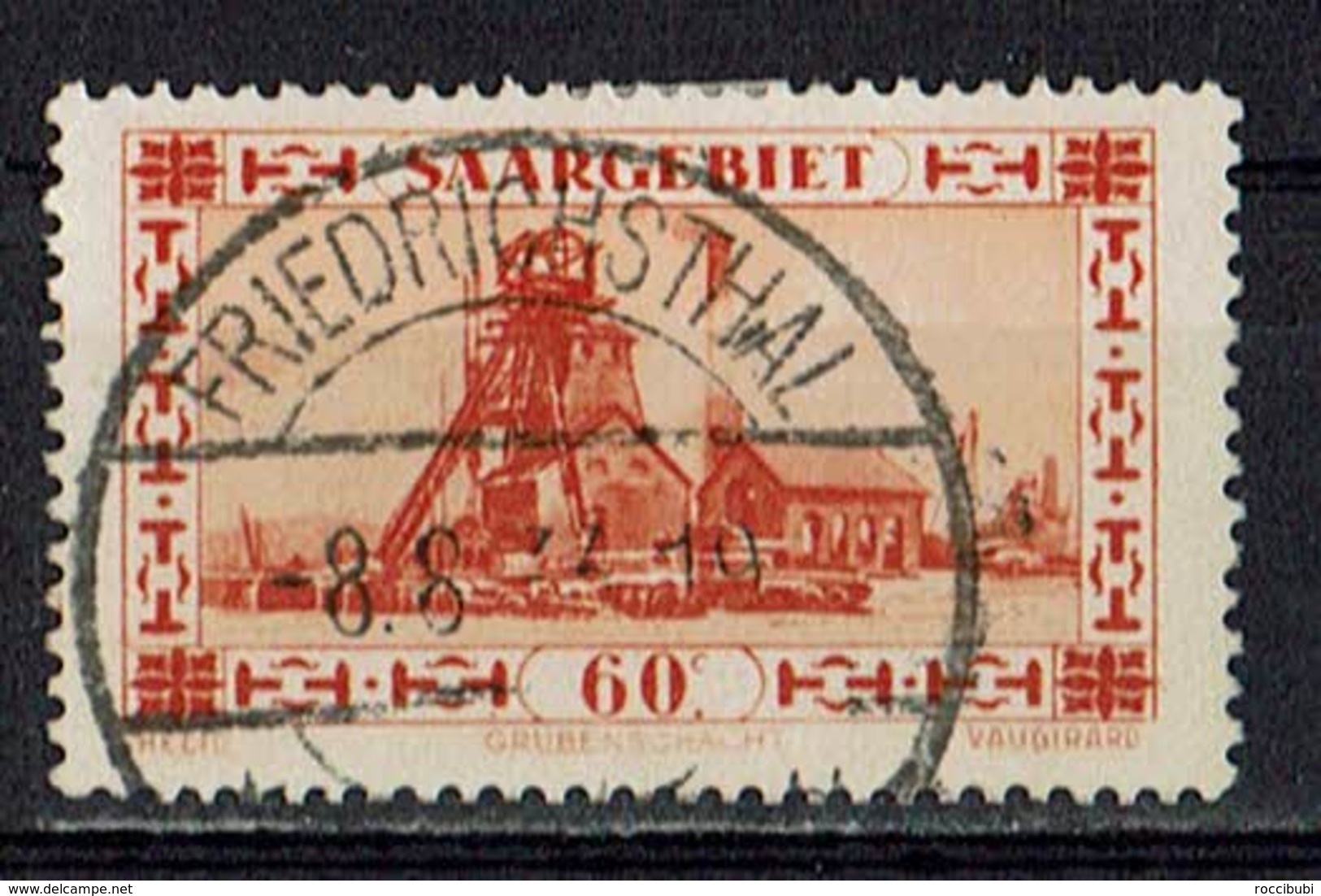 Saargebiet 1930 // Mi. 143 O - Oblitérés