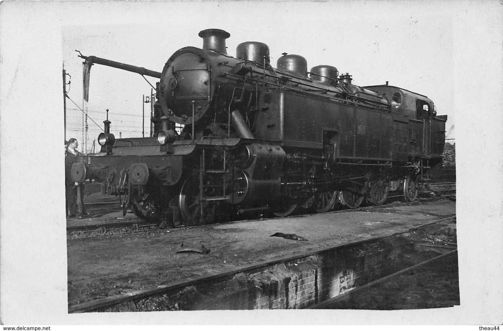 ¤¤   -  Carte-Photo D'une Locomotive N° 5661  En Gare    -  Chemin De Fer   -  ¤¤ - Materiale