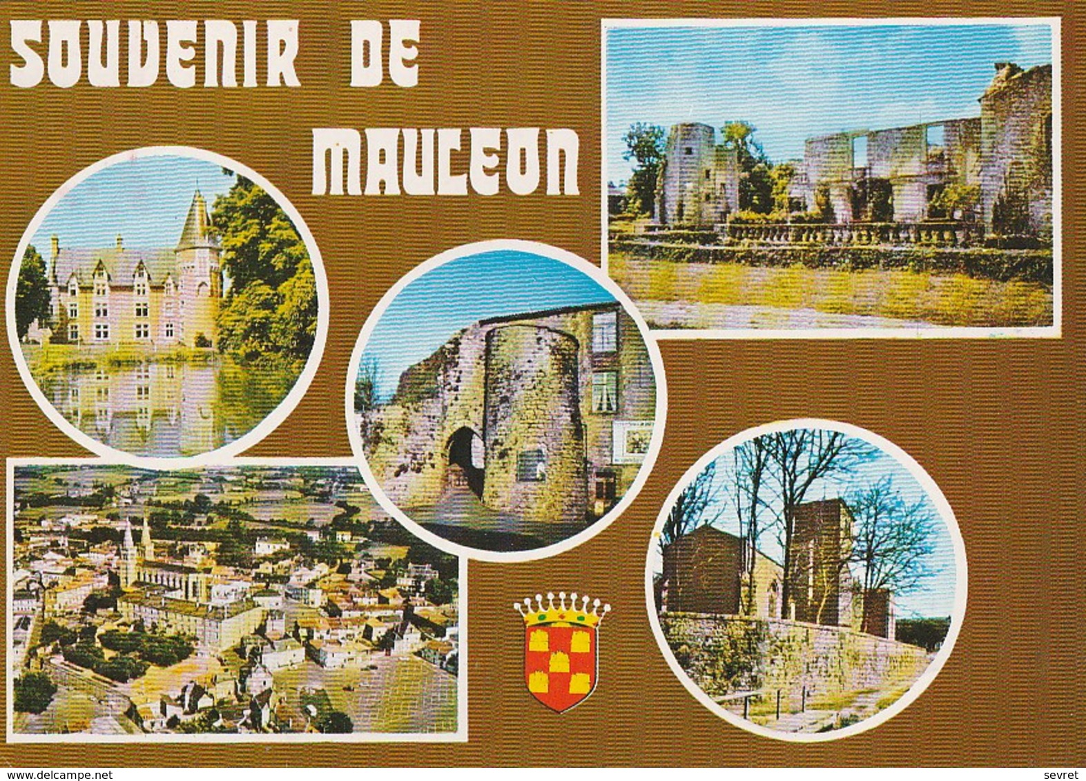 MAULEON. - SOUVENIR. Multivues. CPM - Mauleon