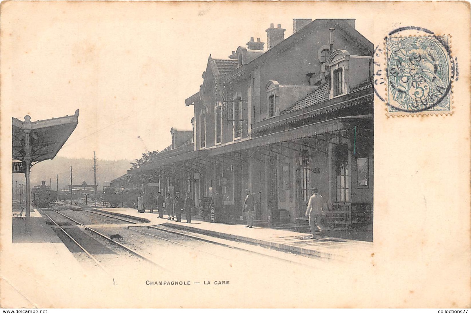 39-CHAMPAGNOLE- LA GARE - Champagnole