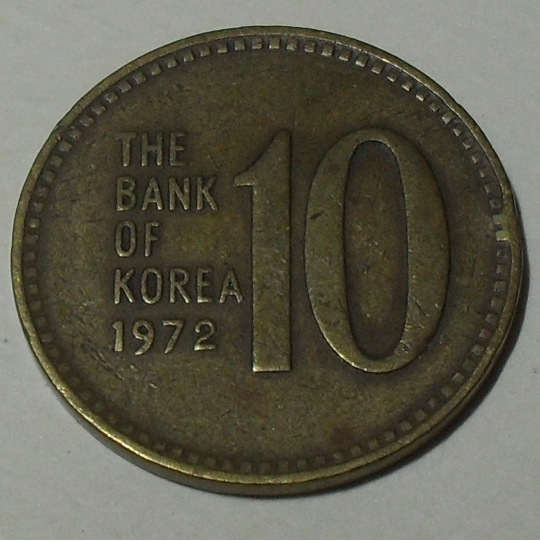 1972 - Corée Du Sud - Korea South - 10 WON - KM 6a - Korea (Zuid)