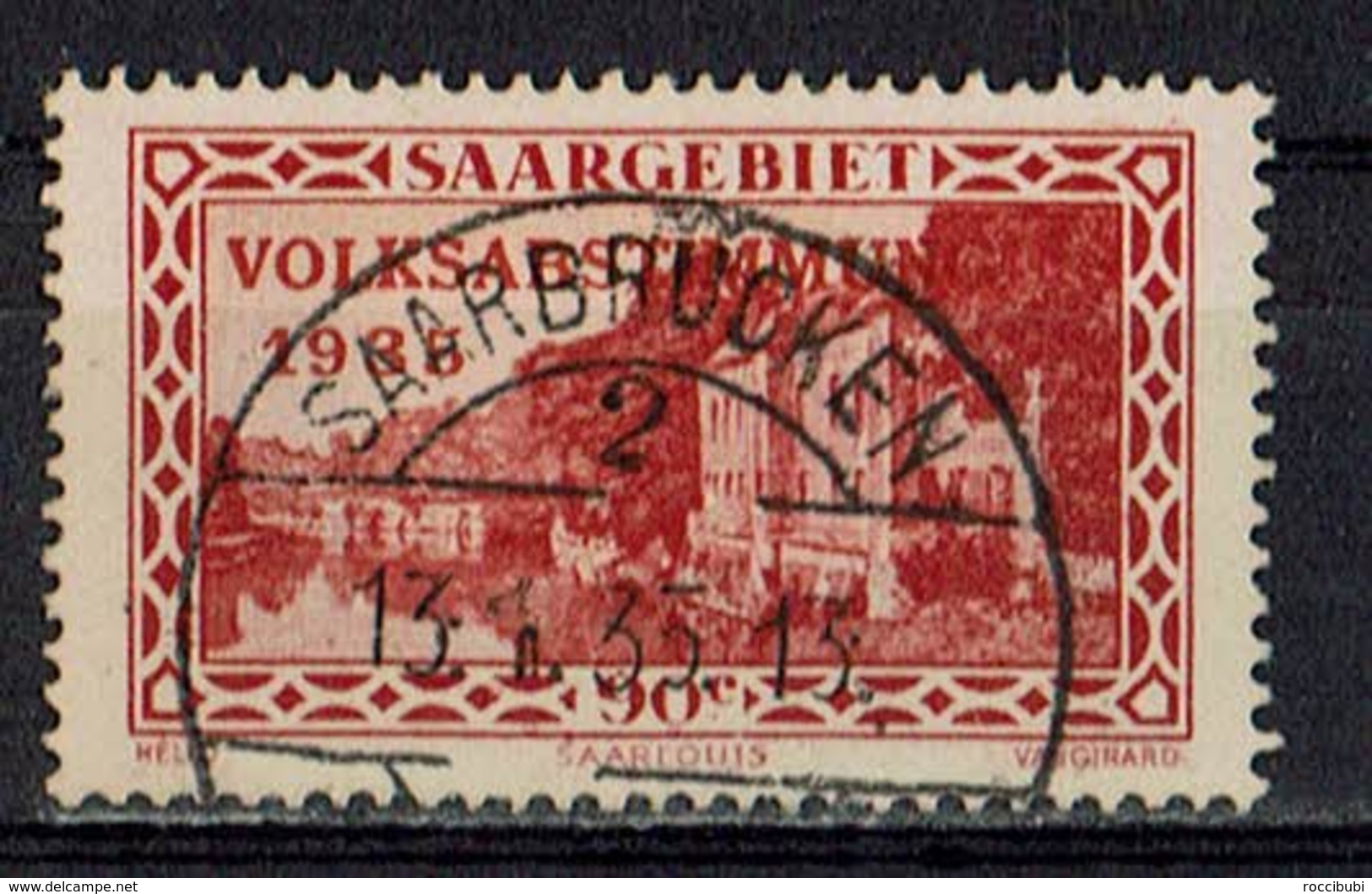 100.068 // Saargebiet 1934 // Mi. 188 O - Usati