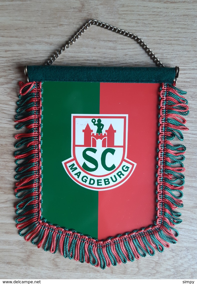 Pennant Handball Club Magdeburg Germany 15x18cm - Handball