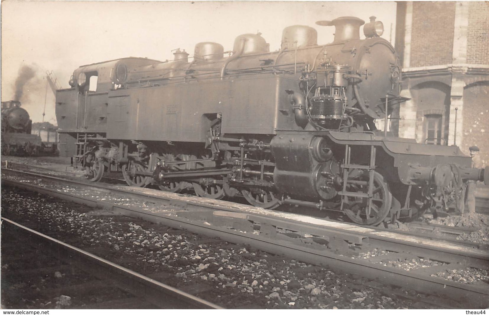 ¤¤   -  Carte-Photo D'une Locomotive  N° 5635  En Gare    -  Chemin De Fer   -  ¤¤ - Equipment