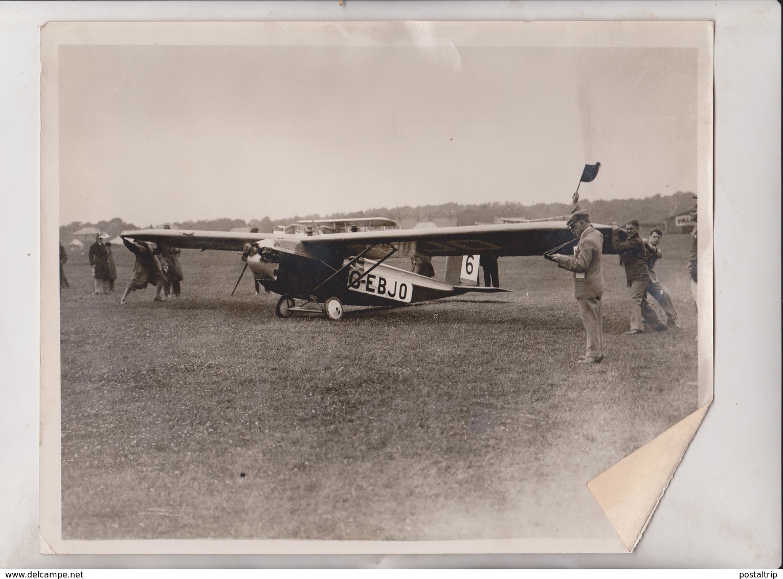 CUP AIR RACE 25*20CM Fonds Victor FORBIN 1864-1947 - Aviación