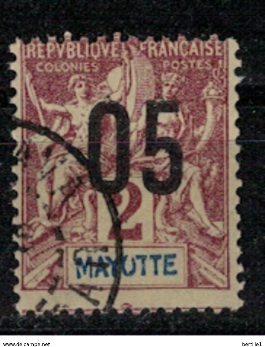 MAYOTTE            N°     YVERT    21  ( 1 )  OBLITERE       ( Ob  5/04 ) - Used Stamps