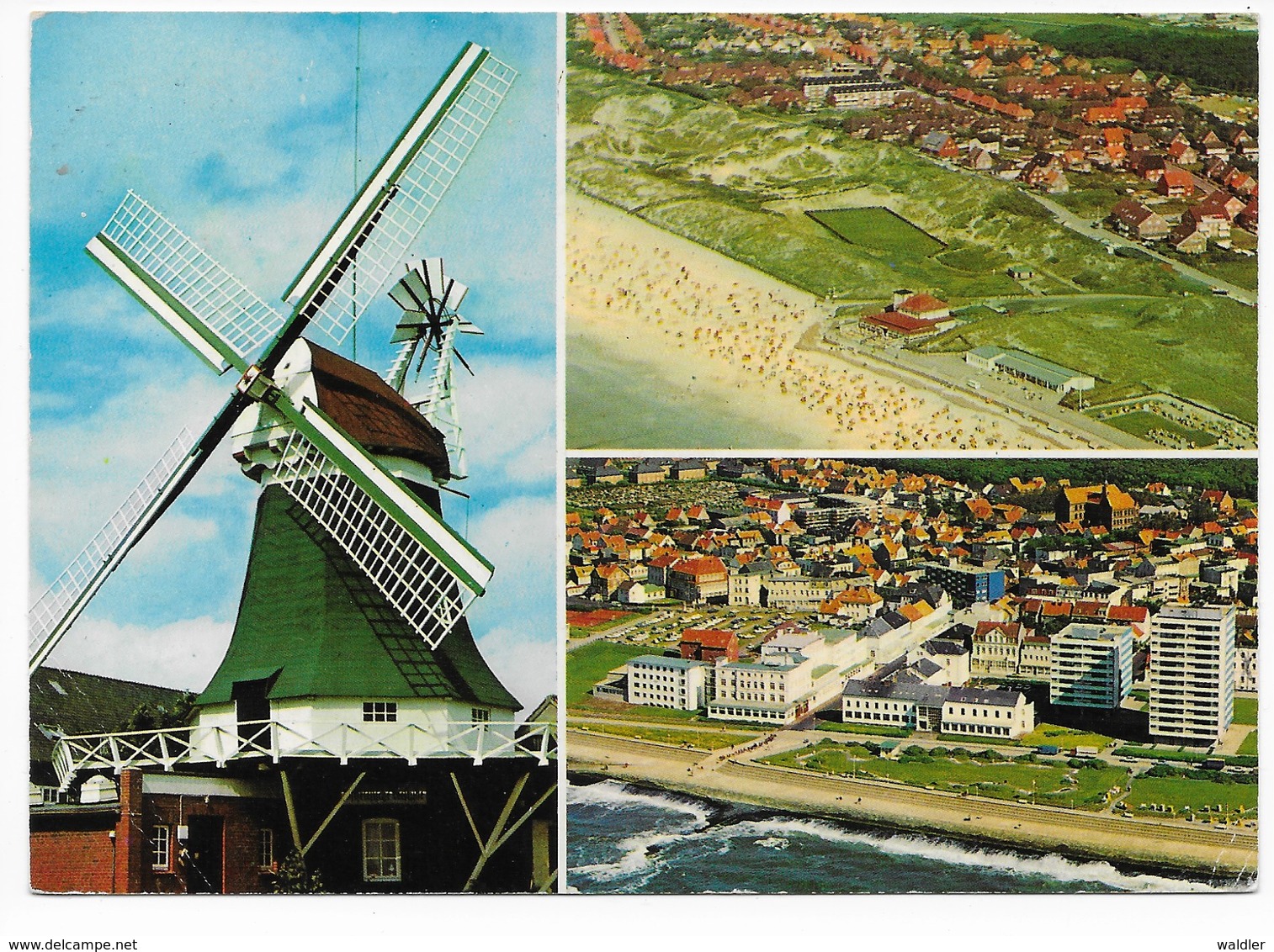2982  NORDSEEBAD NORDERNEY  -  MEHRBILD   1977 - Norderney
