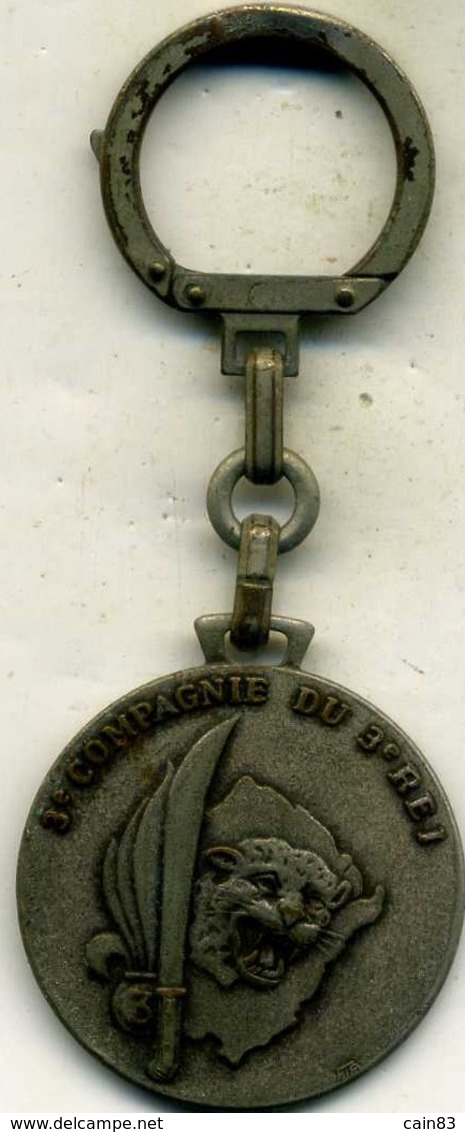 Porte-clé,du 3é Rgt étranger D Infanterie,3é CIE De La Légion étrangère___FIA - Autres & Non Classés