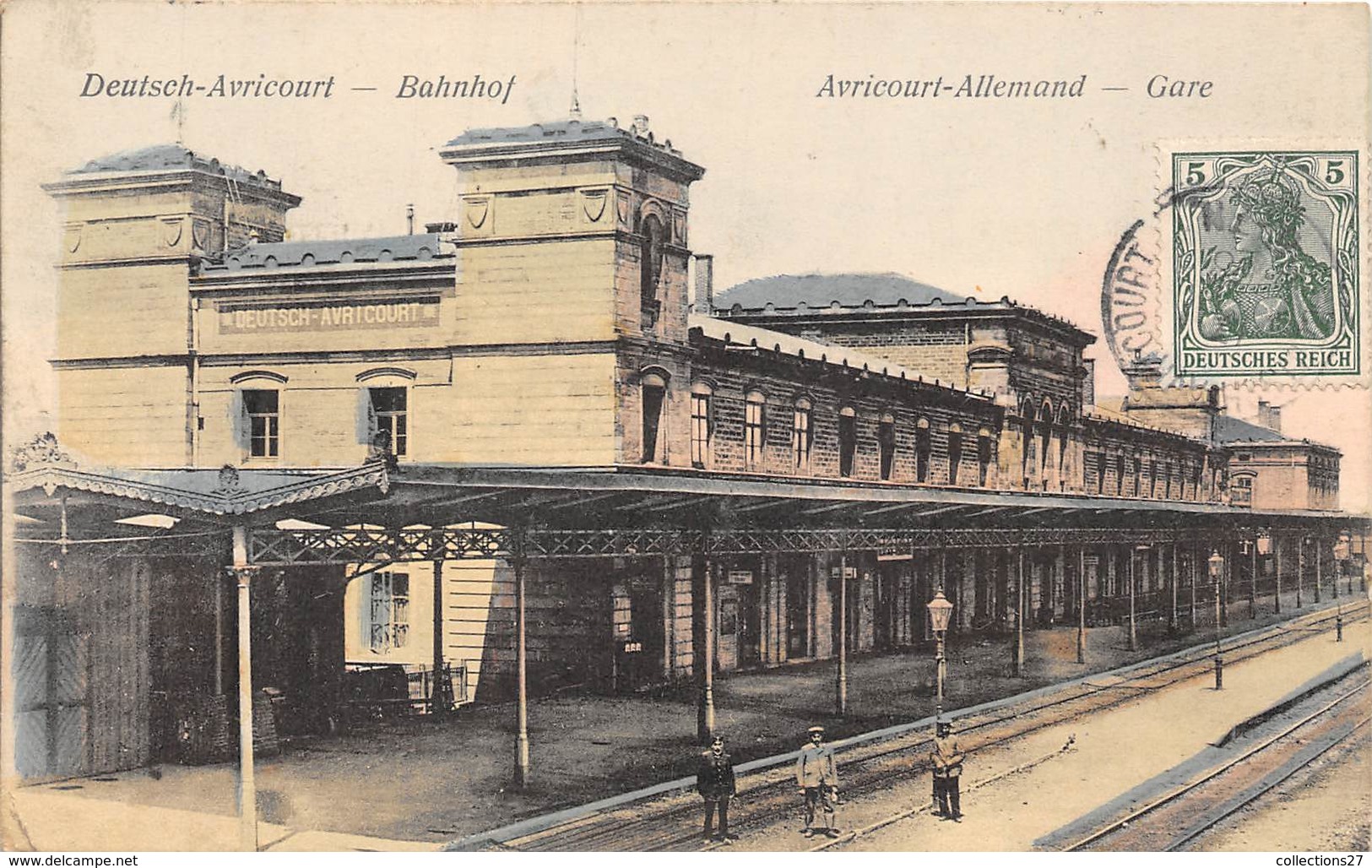 57-AVRICOURT- ALLEMAND- LA GARE - Other & Unclassified