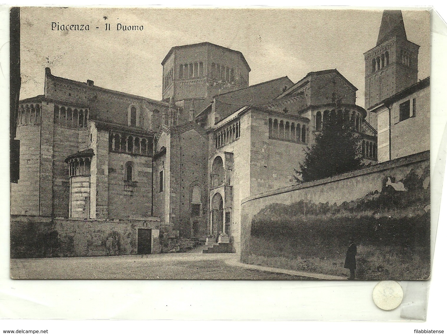 Italia - Cartolina Duomo Di Piacenza     14/45 - Chiese E Cattedrali