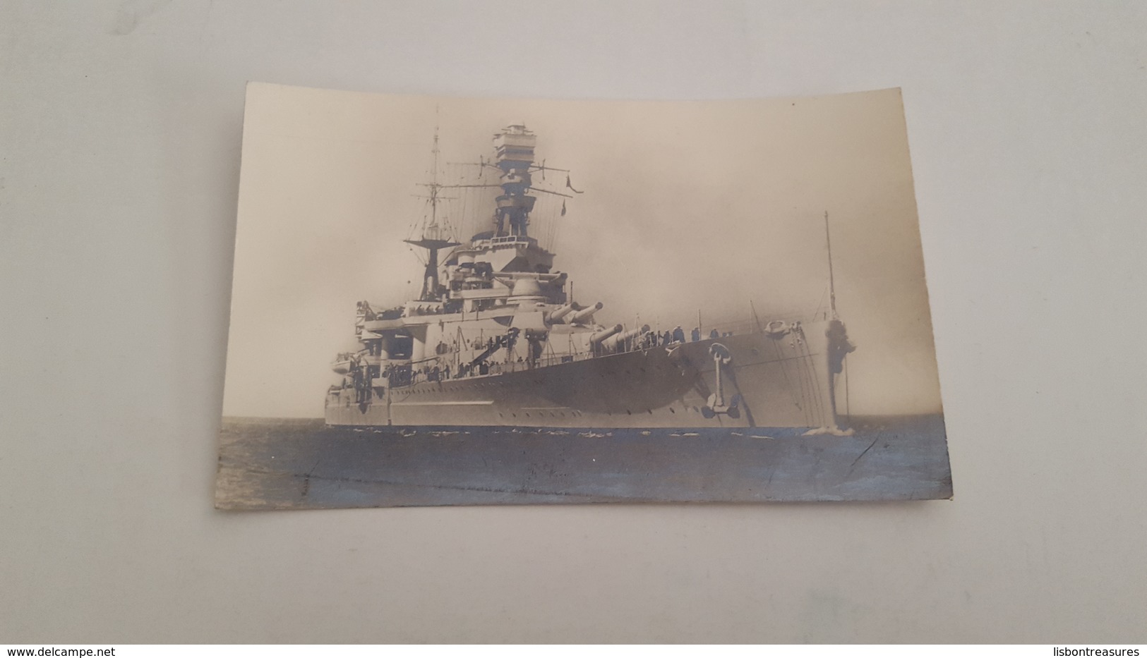 ANTIQUE NO POSTCARD WARSHIP THE BRITISH BATTLE CRUISER " REPULSE " UNUSED - Warships