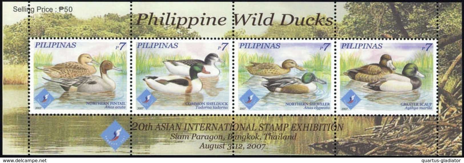 2007, Philippinen, Block 241, ** - Philippinen