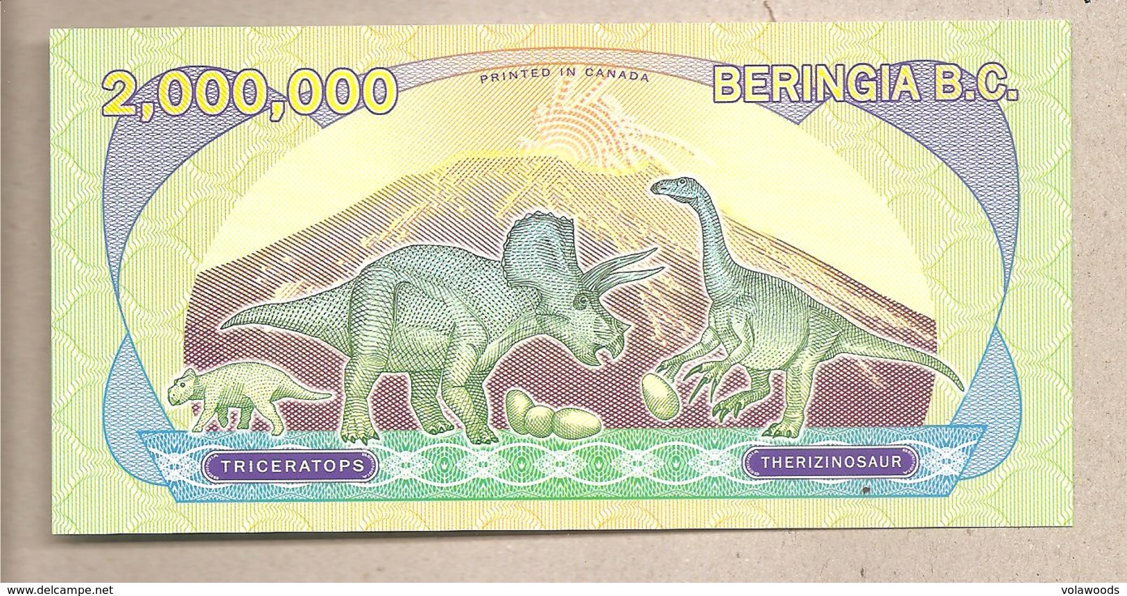 Beringia - Banconota Di Fantasia Non Circolata FdS Da 2.000.000 Dinari - 2013 - Altri & Non Classificati