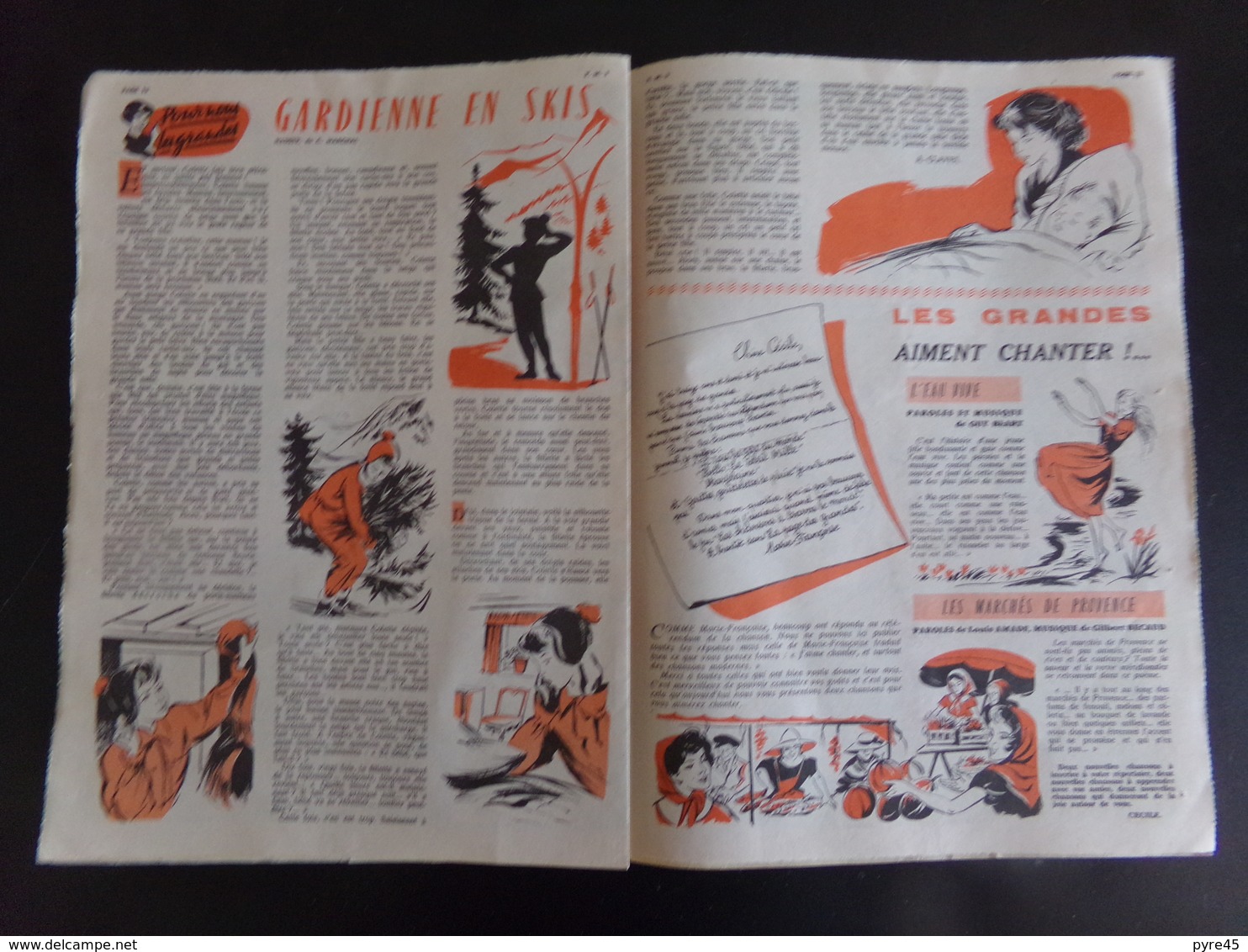 Revue hebdomadaire Fripounet et Marisette n° 3, 1959