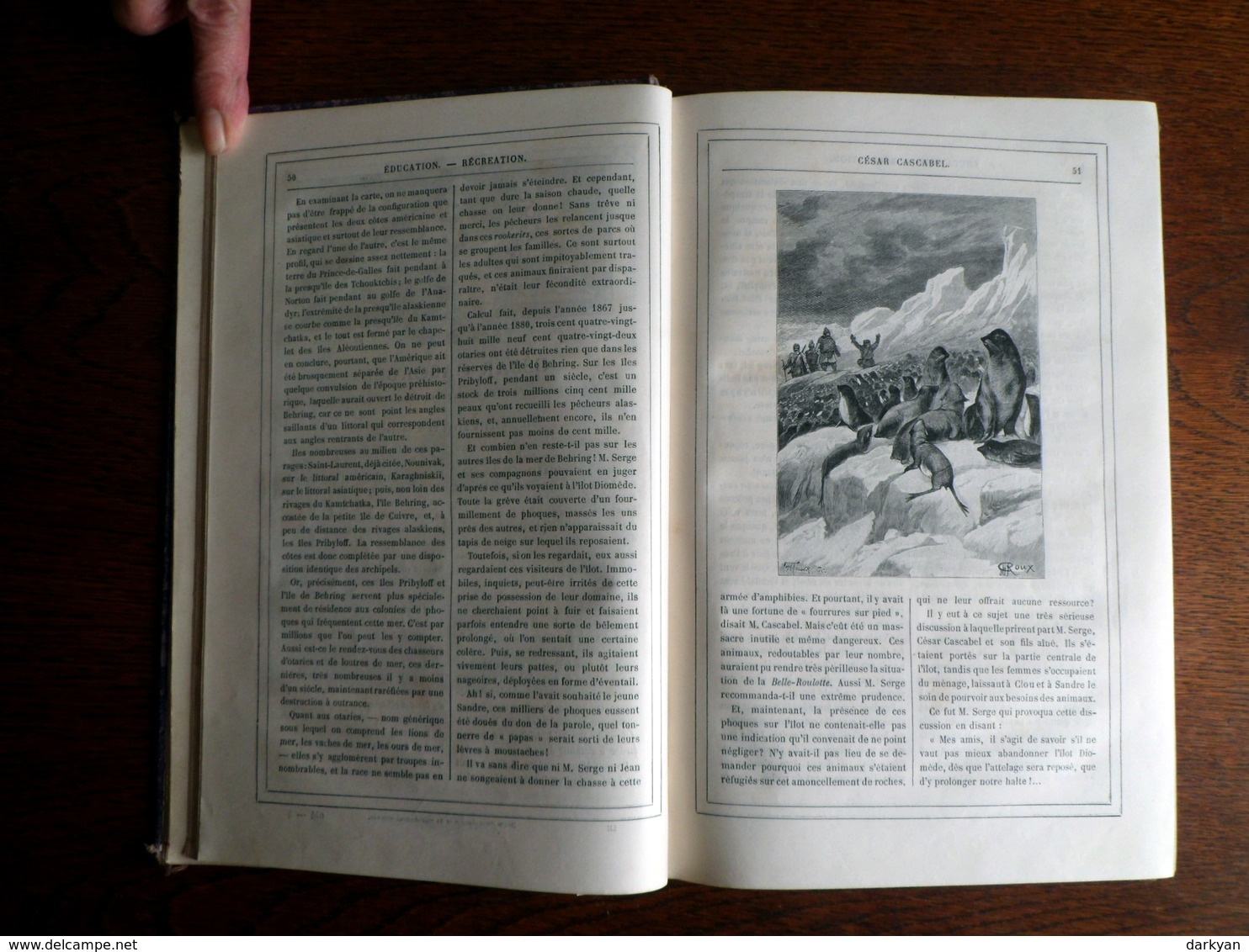 Jules Verne, Stahl - Magasin D'éducation Et De Récréation Volume LII - Hetzel 1890 édition Luxe, Dos Insolé - 1801-1900