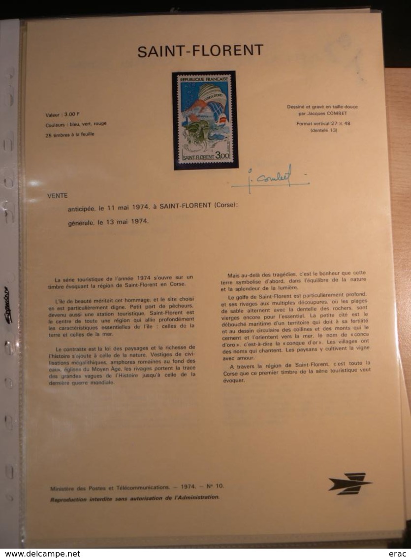 France - 70 documents de La Poste signés par graveurs, dessinateurs (Béquet, Pheulpin, Bétemps, Gandon, Combet etc)