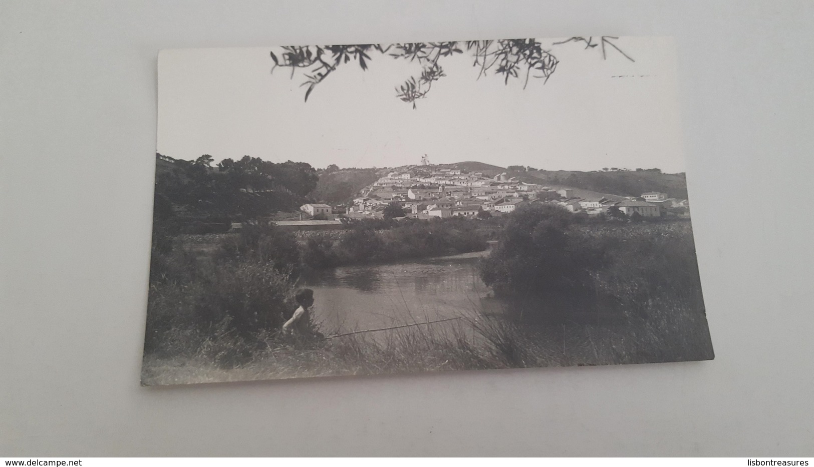 ANTIQUE PHOTO POSTCARD PORTUGAL ODECEIXE - VISTA PARCIAL CIRCULATED 1968 - Faro