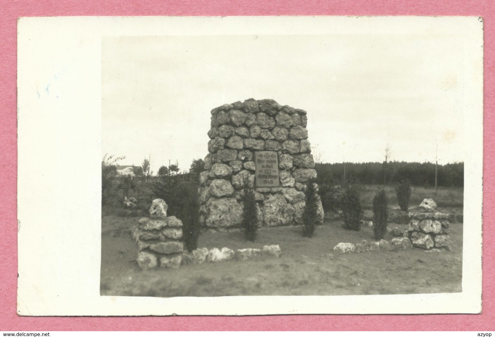 Polska - Polen - Pologne - CZESTOCHOWA - CZENSTOCHAU - Carte Photo - Foto - Denkmal - Feldpost - Guerre 14/18 - Schlesien