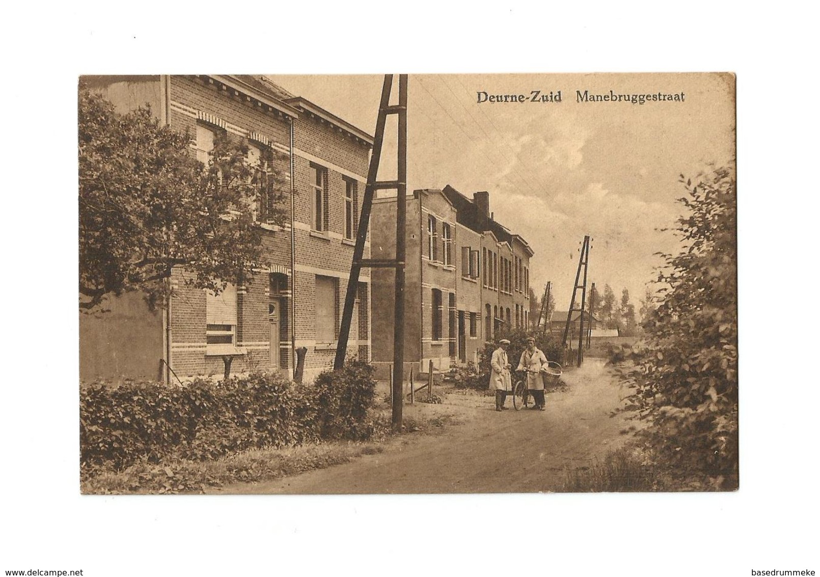 Deurne-Zuid   Manebruggestraat. - Autres & Non Classés