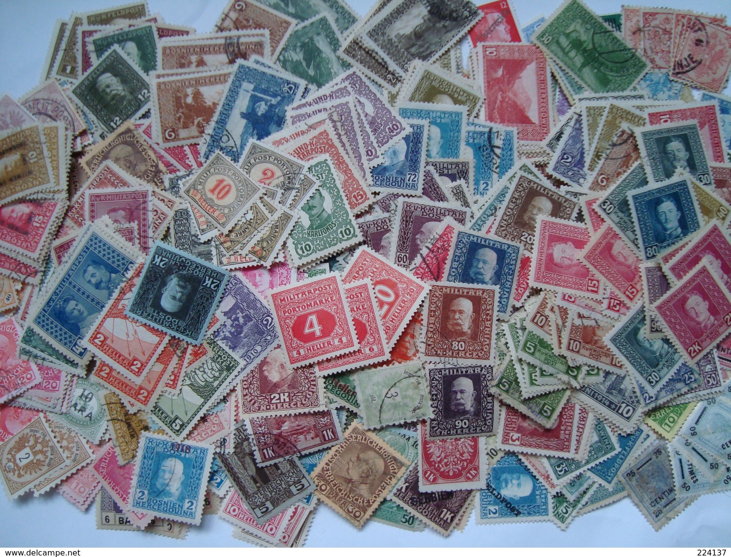 VRAC AUTRICHE + SATELLITES 290 G + 50G - Lots & Kiloware (mixtures) - Min. 1000 Stamps