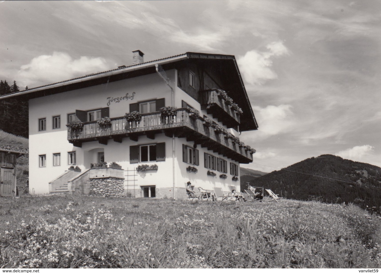 TOLBACH-DOBBIACO-BOZEN-BOLZANO-PENSIONE=JORGERHOF=CARTOLINA VERA FOTOGRAFIA NON VIAGGIATA ANNO 1955-1960 - Bolzano