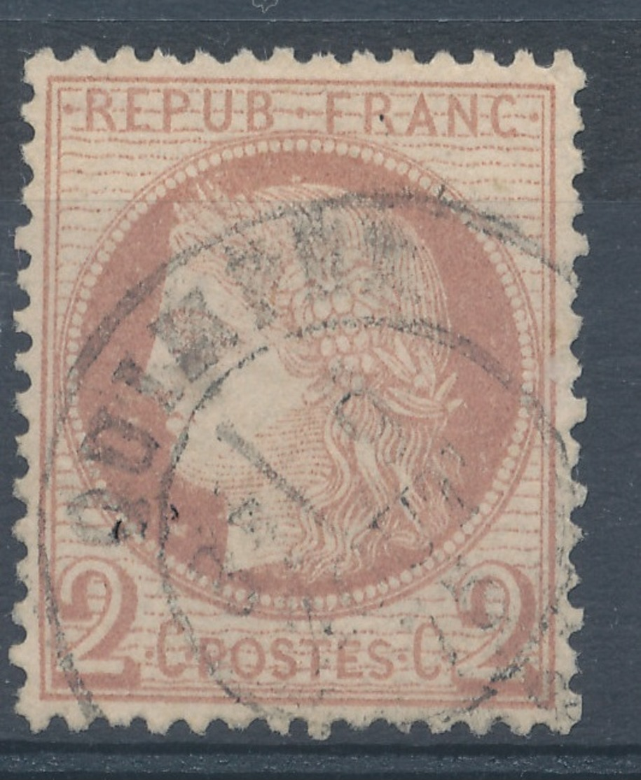 N°51 NUANCE ET OBLITERATION. - 1871-1875 Cérès