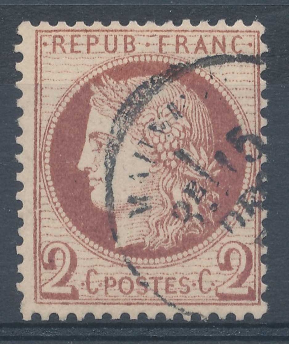 N°51 NUANCE ET OBLITERATION. - 1871-1875 Cérès