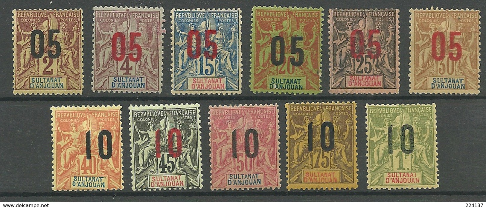 ANJOUAN 20 A 30 * - Collections (without Album)